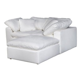 Clay Nook Modular Sectional, White