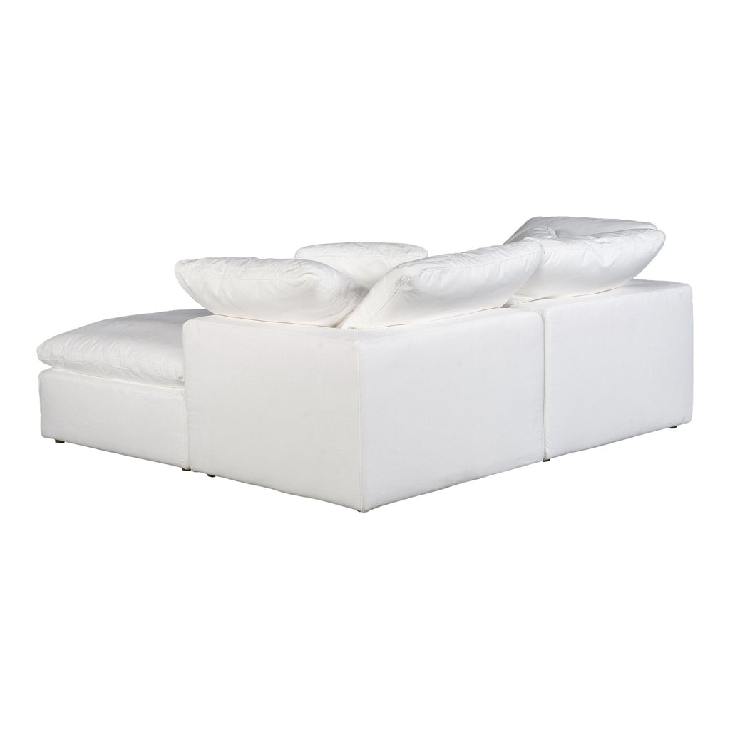 Clay Nook Modular Sectional, White