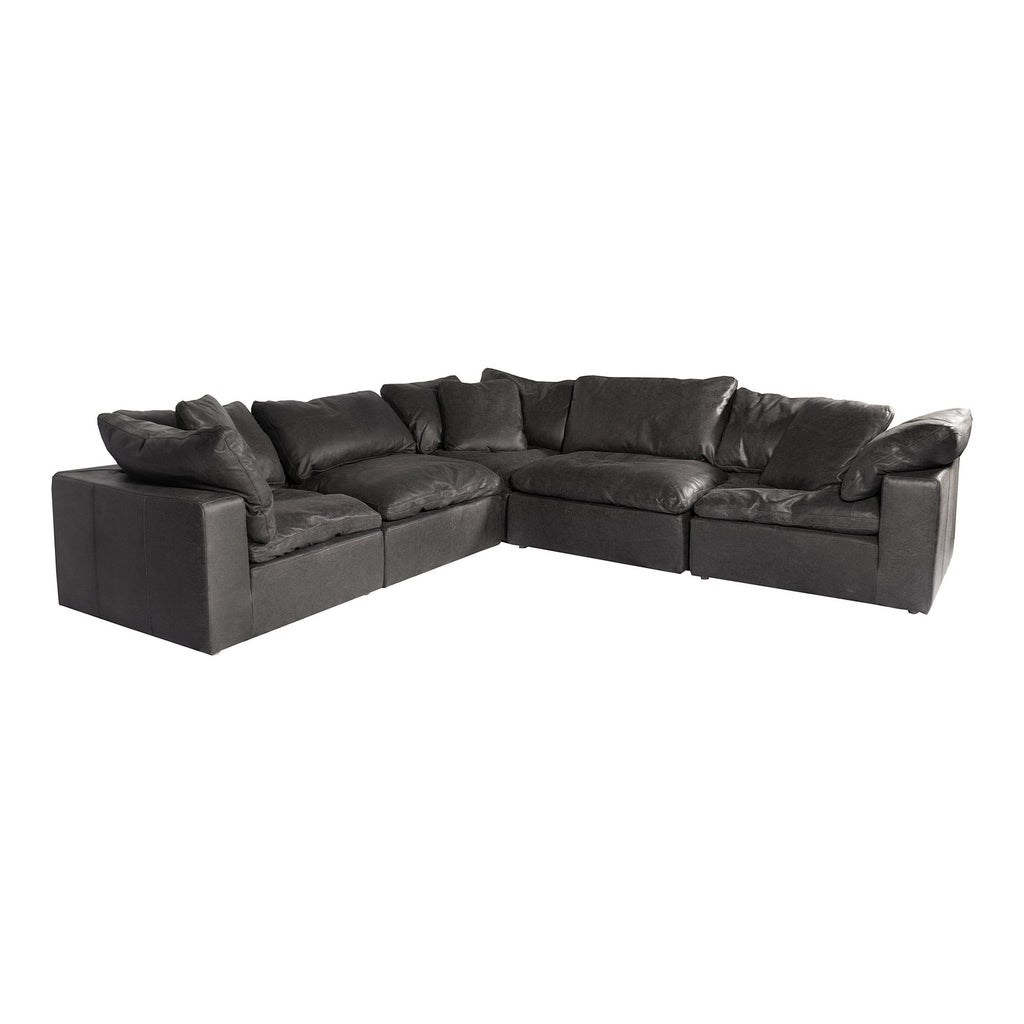 Clay Classic L Modular Sectional, Black