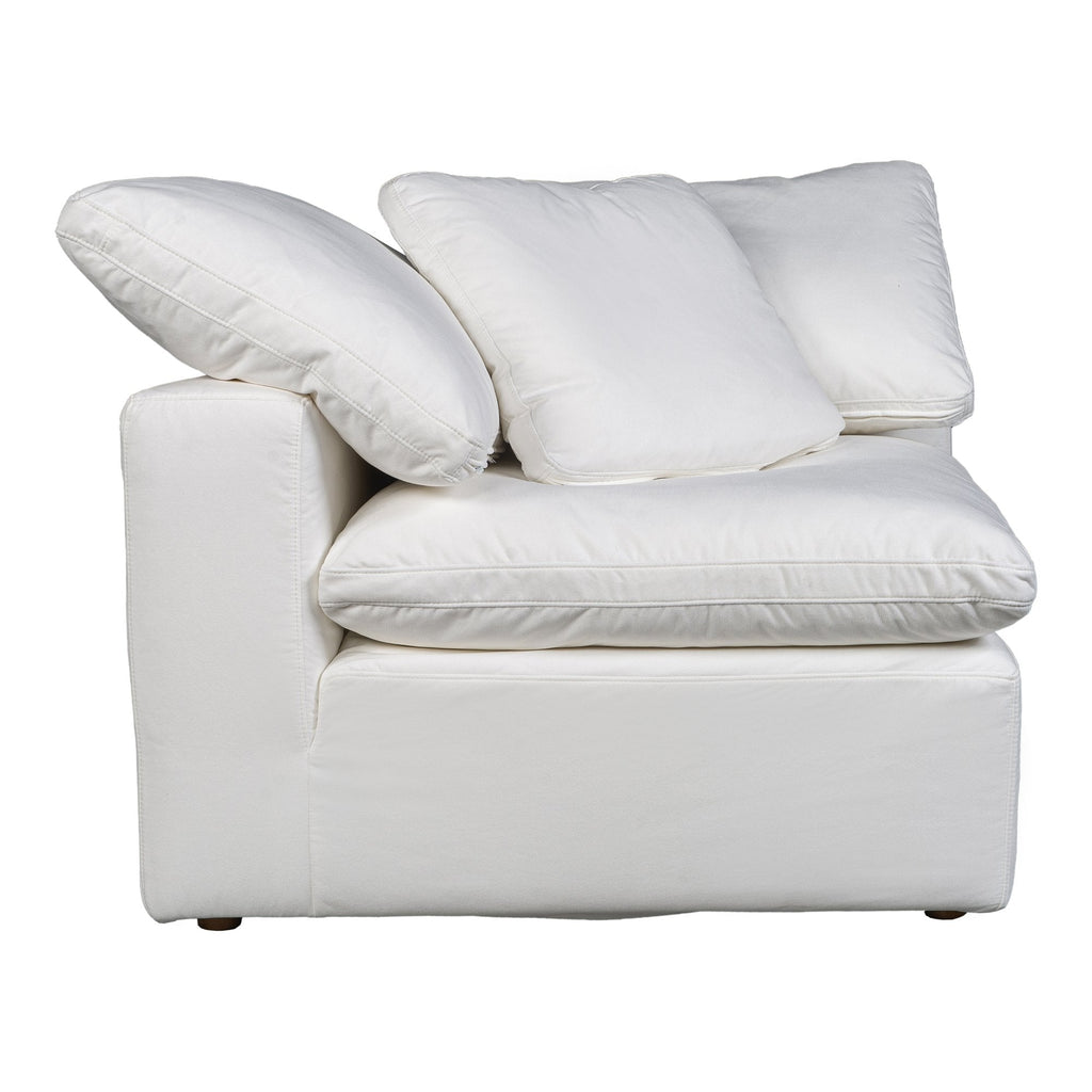 Terra Condo Corner Chair, White