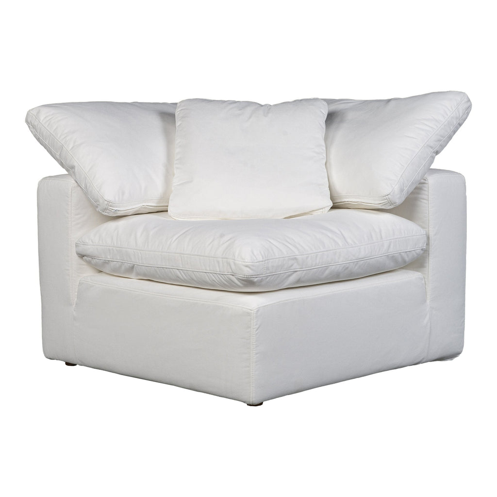 Terra Condo Corner Chair, White