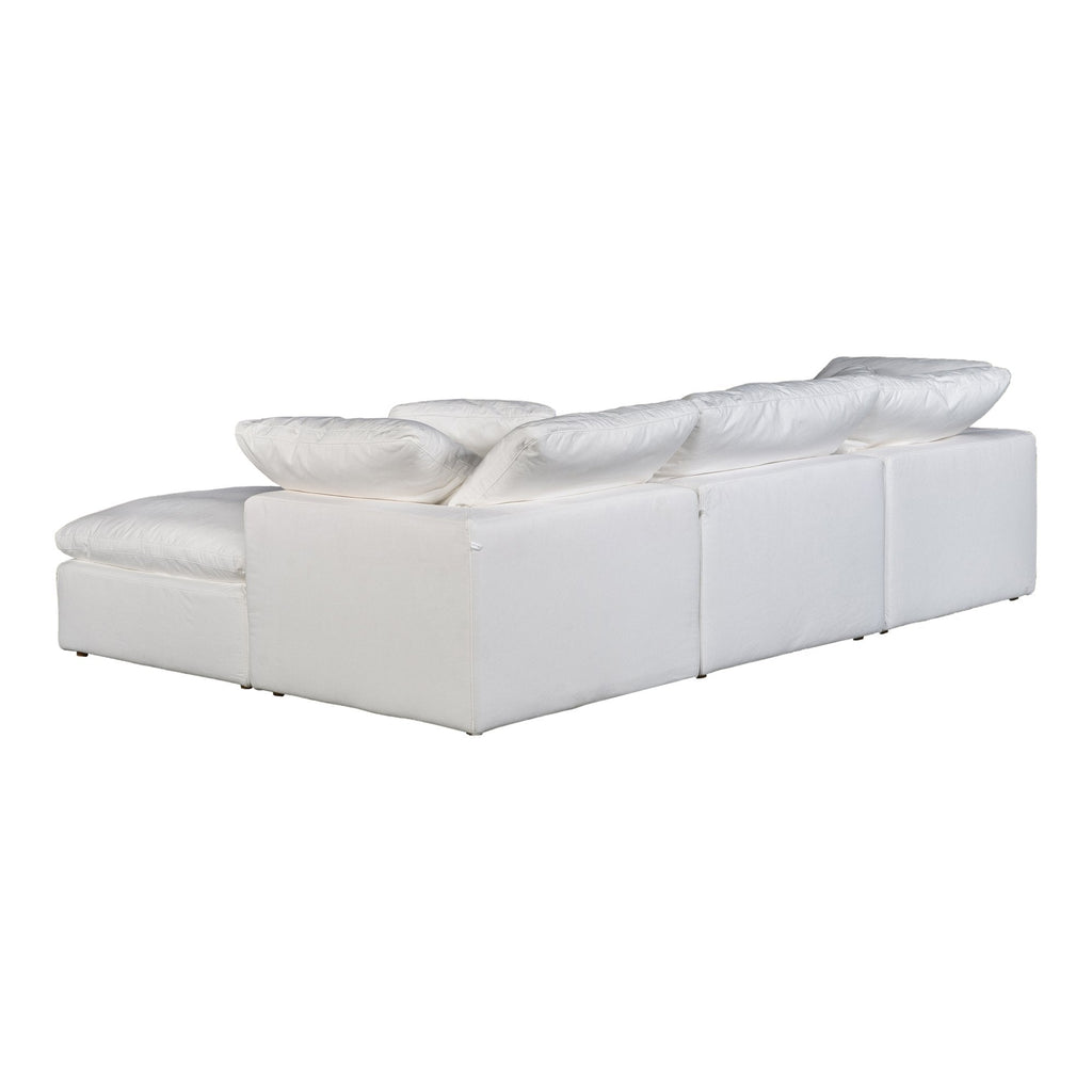 Terra Condo Lounge Modular Sectional, White