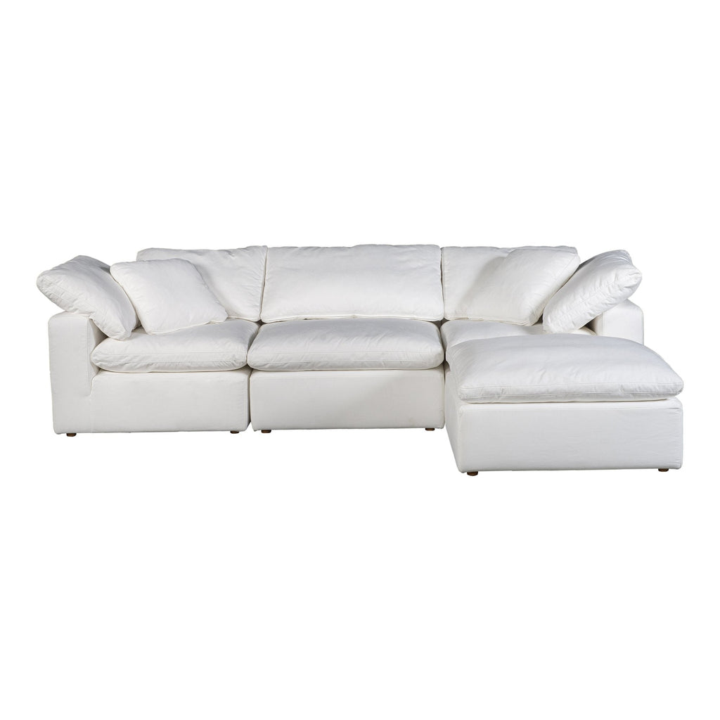 Terra Condo Lounge Modular Sectional, White