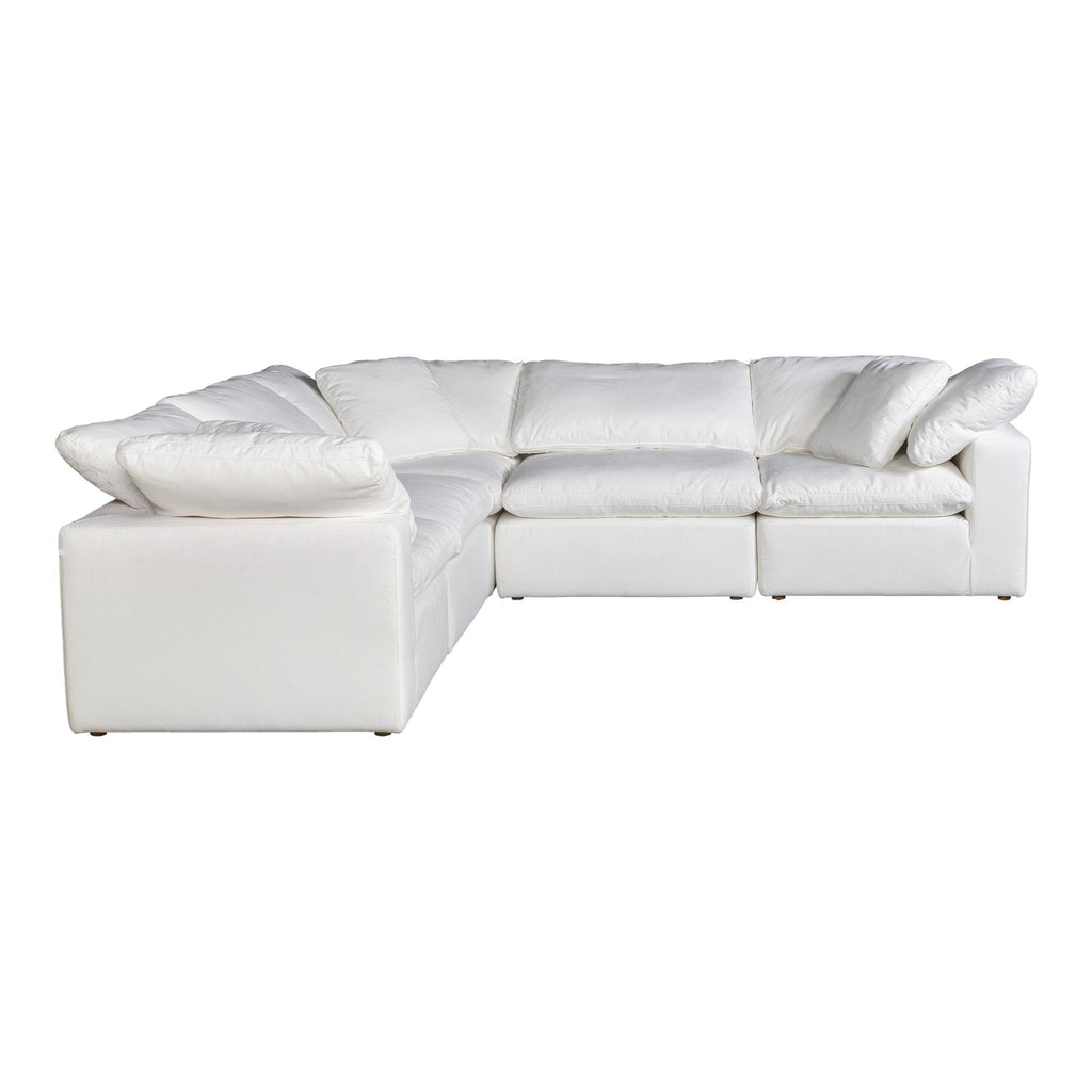 Terra Condo Classic L Modular Sectional, White