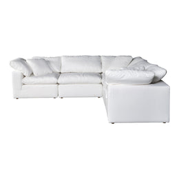 Terra Condo Classic L Modular Sectional, White