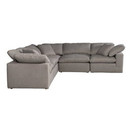 Terra Condo Classic L Modular Sectional, Grey