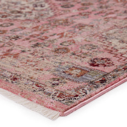 Vibe by Jaipur Living Kerta Medallion Pink/ Beige Area Rug