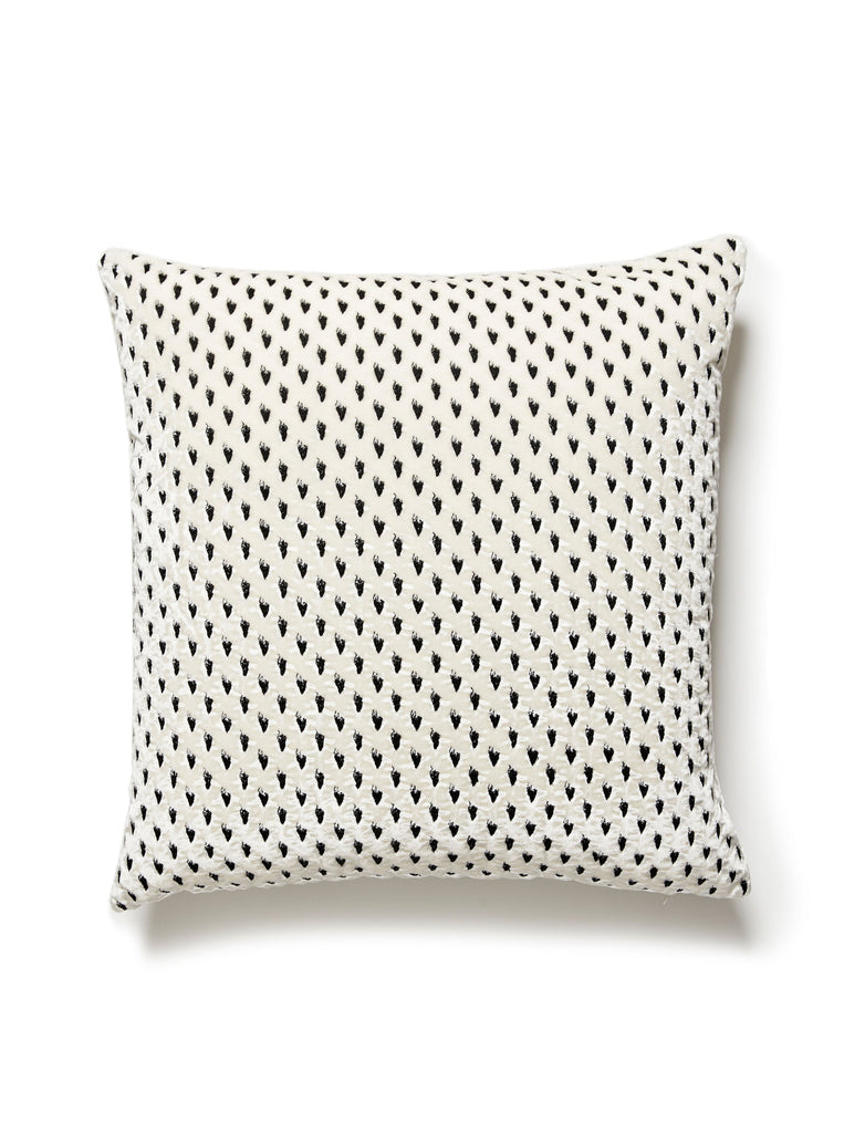 Ermine Pillow - 22 X 22 - Winter White