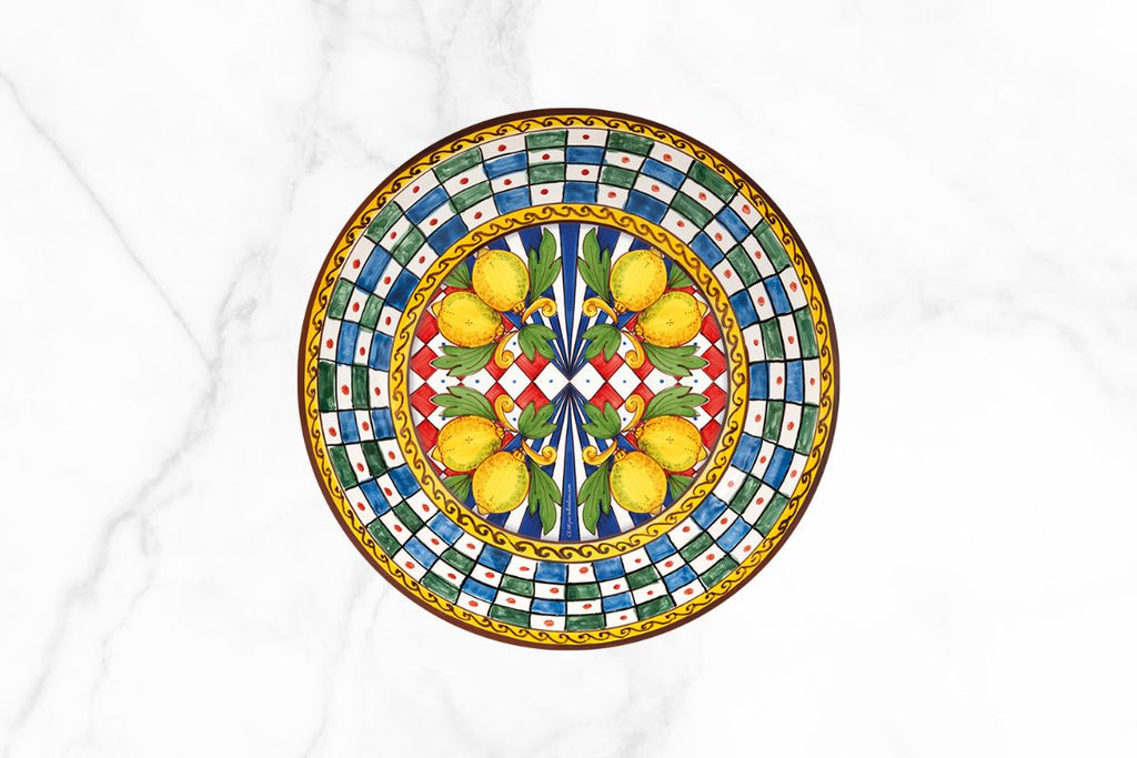 Petralia A Italian Round Placemat