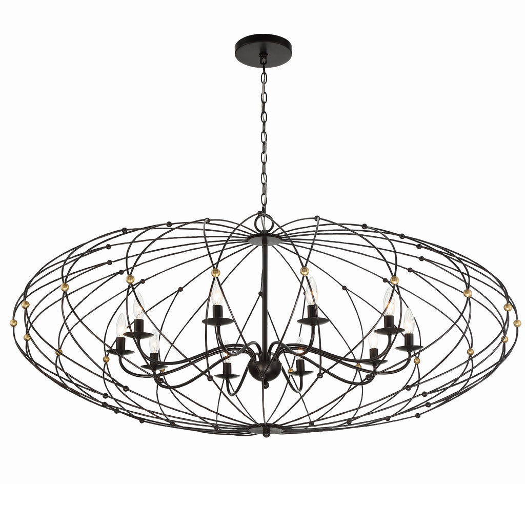 Zucca 10 Light Chandelier