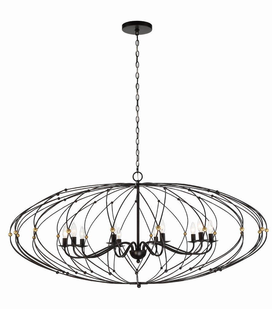 Zucca 10 Light Chandelier