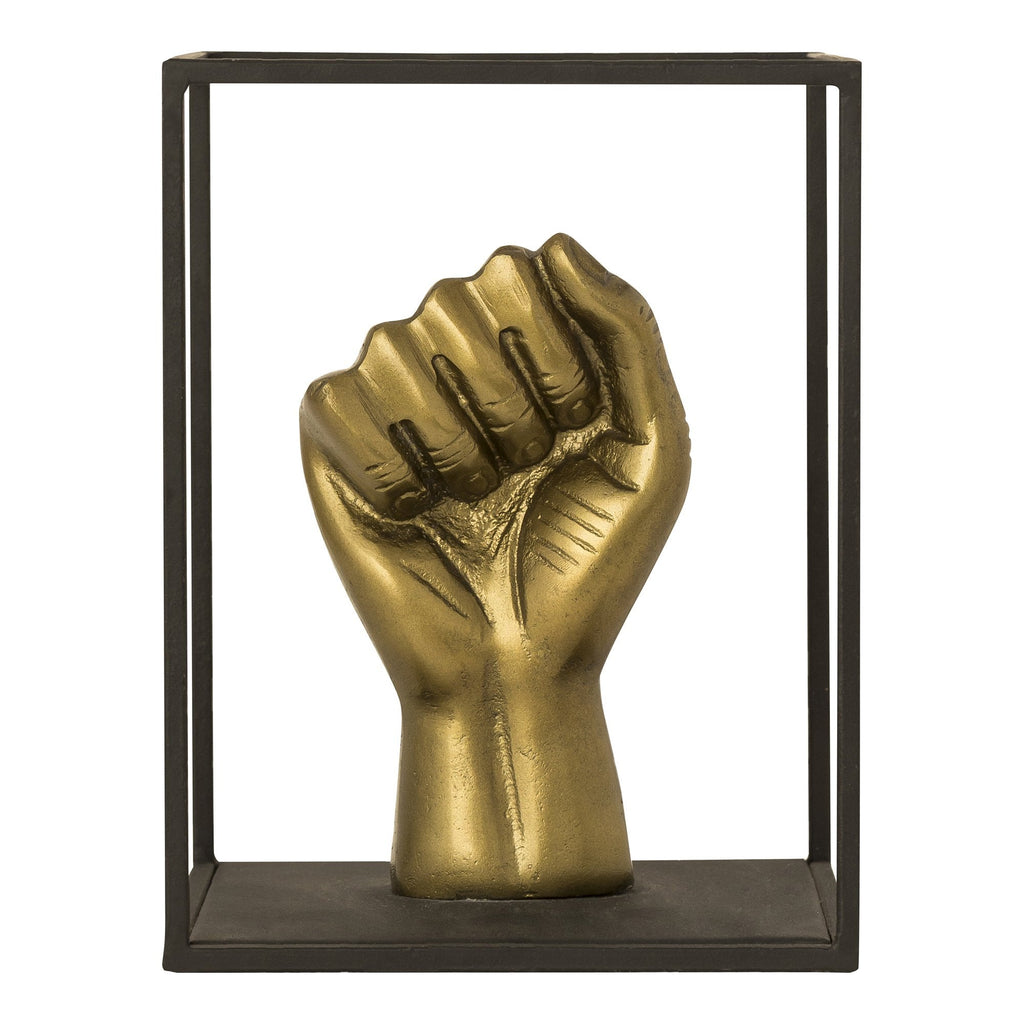 Bronze Fist Sculpture