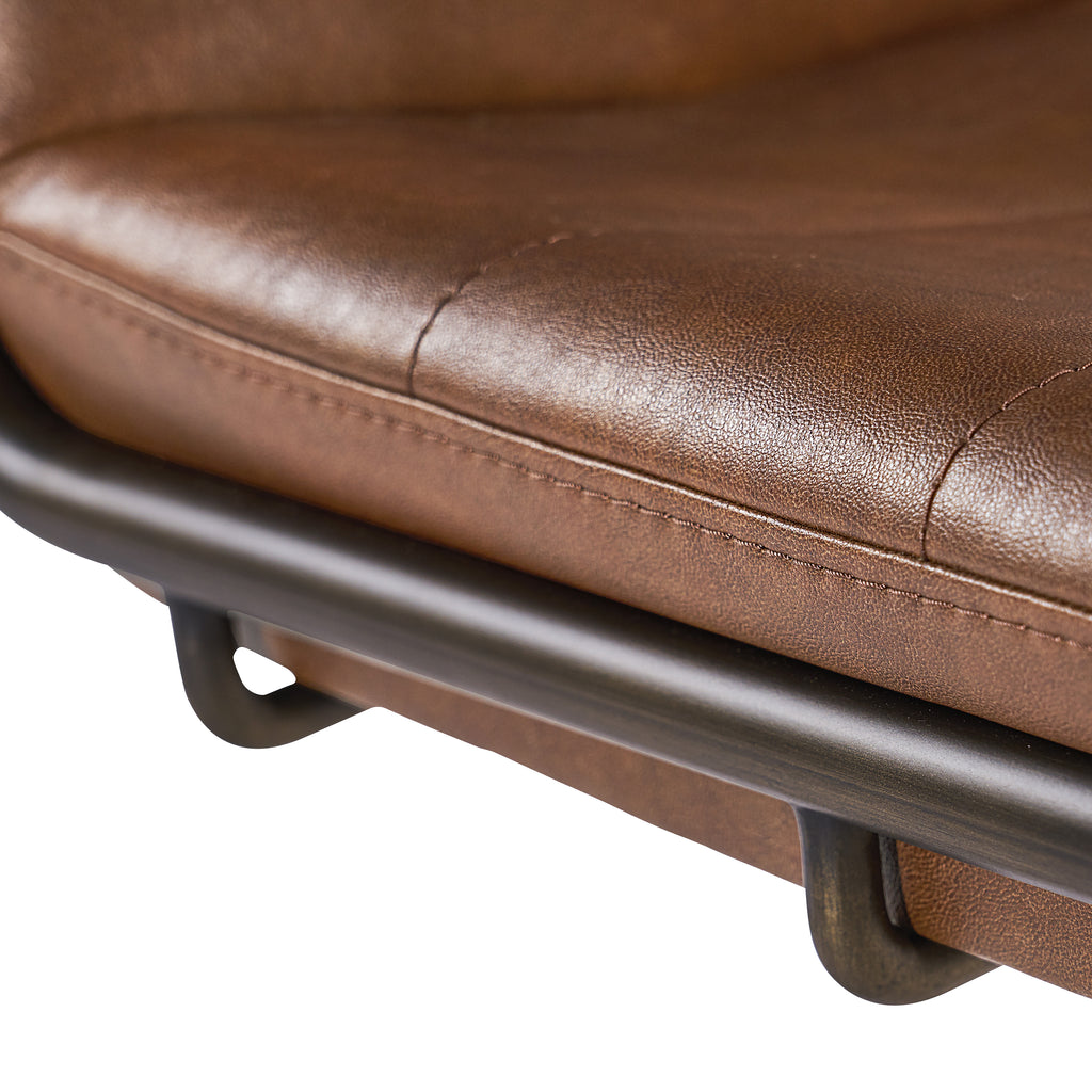 Anton Lounge Chair : Bravo Cognac