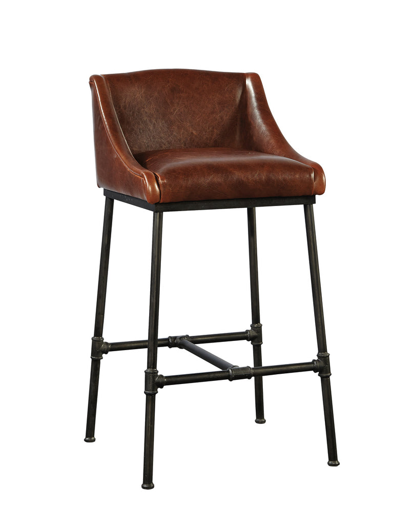 Iron Pipe Bar Stool