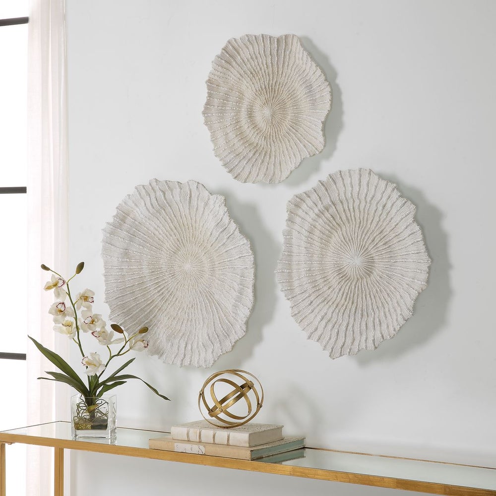 Ocean Gems Wall Decor, Natural, Set of 3