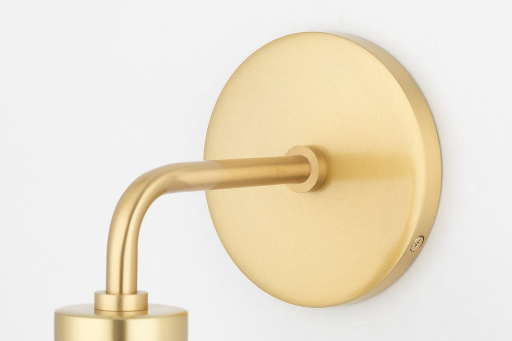 Neko Semi Flush - Aged Brass