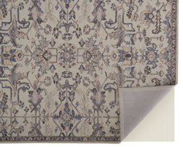 Fallon Traditional Oriental Ivory Gray Area Rug (4' x 6')