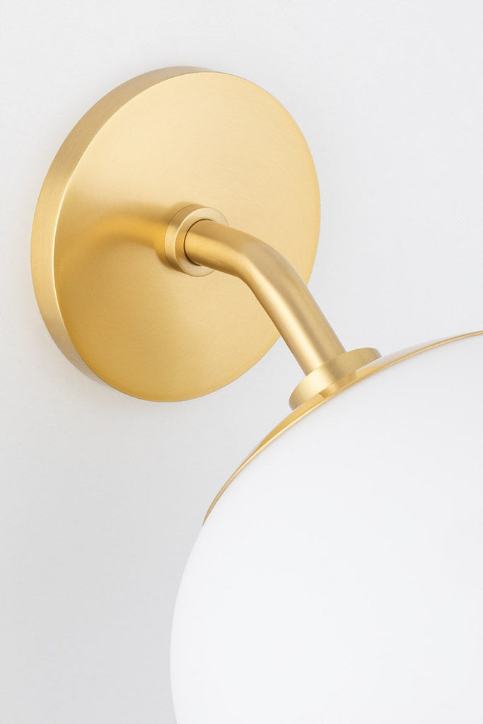Estee Wall Sconce 10" - Aged Brass