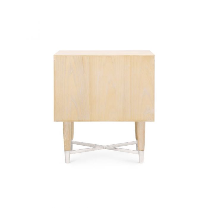 Adrian 2-Drawer Side Table, Natural