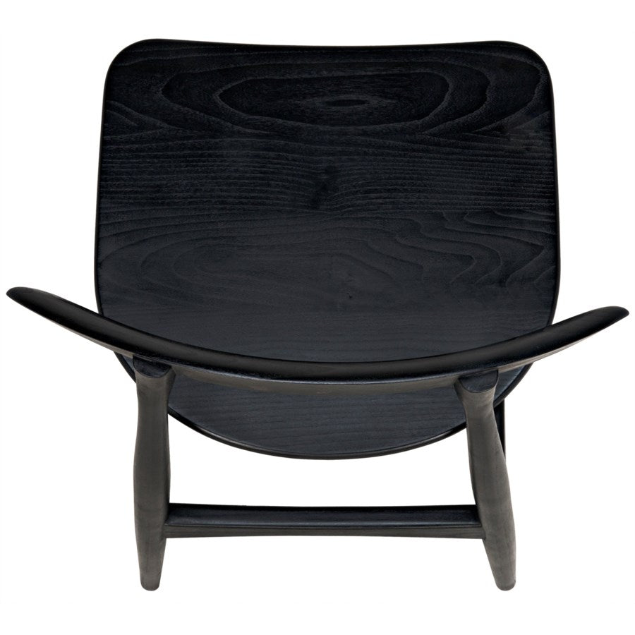 Surf Chair, Charcoal Black