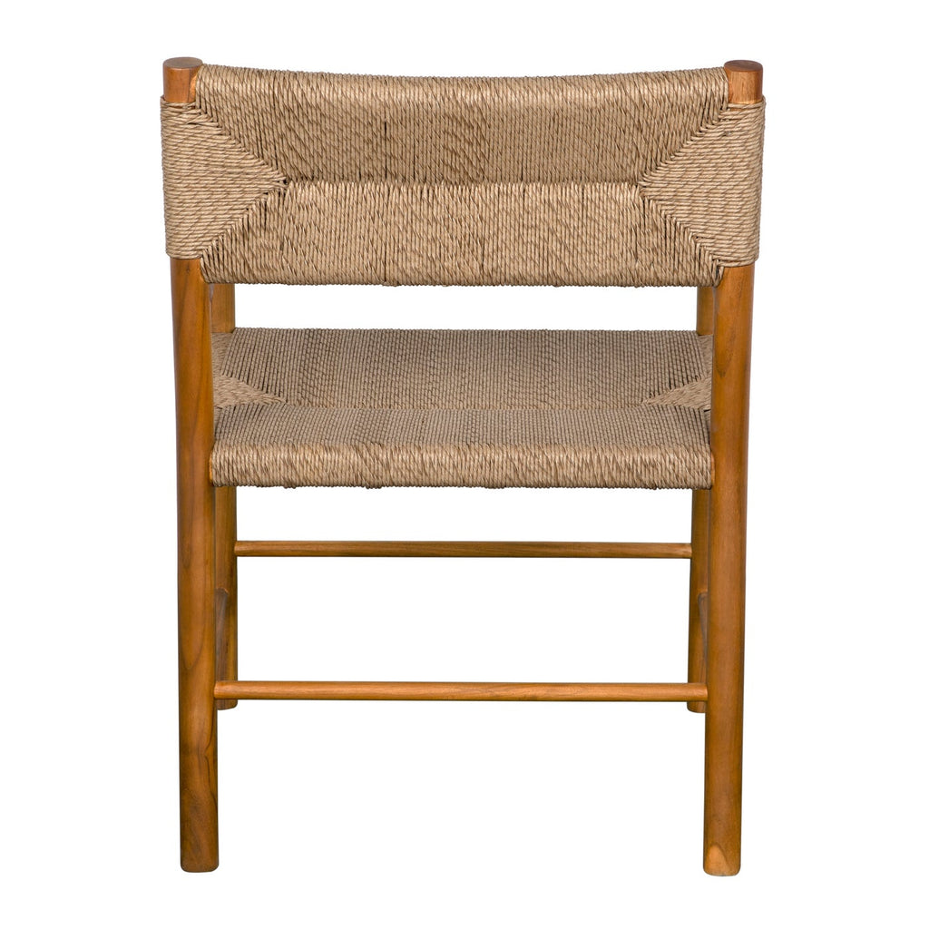 Franco Arm Chair, Teak With Synthetic Woven