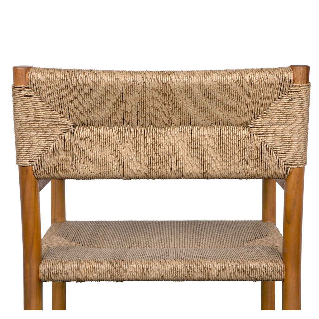 Franco Arm Chair, Teak With Synthetic Woven