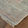 Caldwell Transitional Distressed Ivory Blue Red Area Rug (7'6" x 9'6")