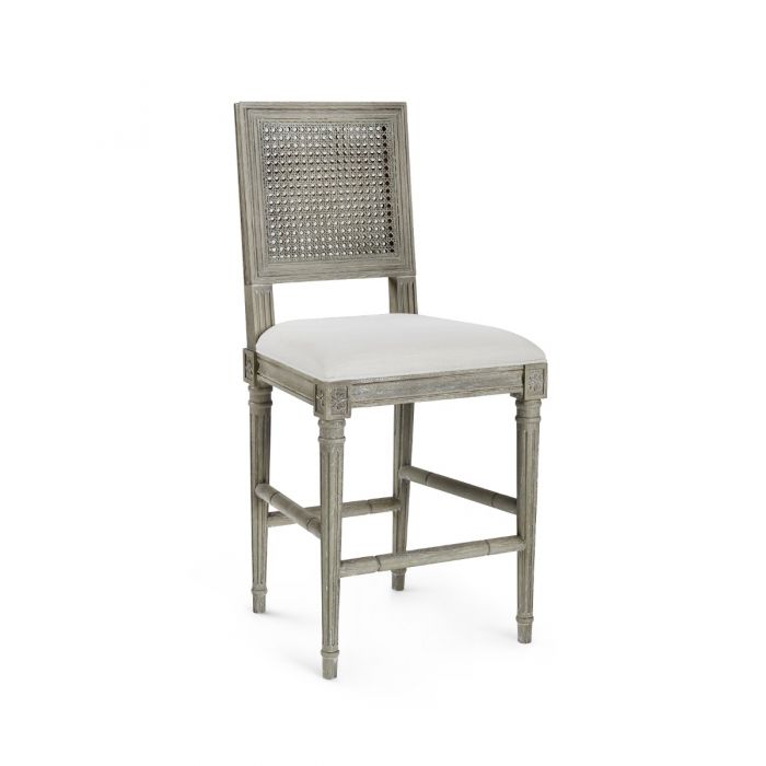 Annette Counter Stool - Gray