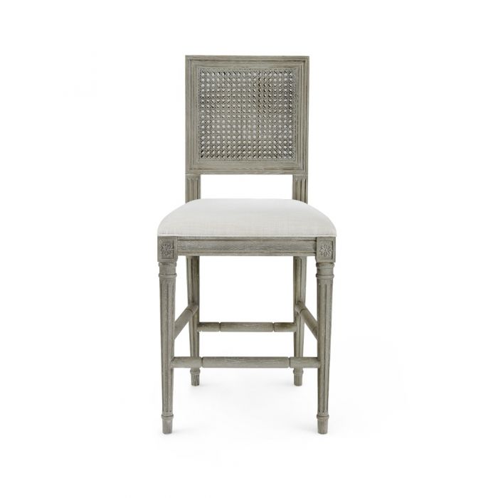 Annette Counter Stool - Gray