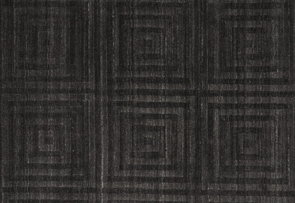 Gramercy Modern Geometric Gray Area Rug (7'9" x 9'9")