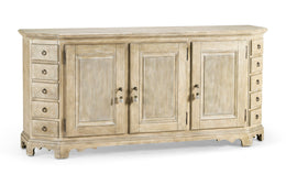 White Nimbostratus Credenza