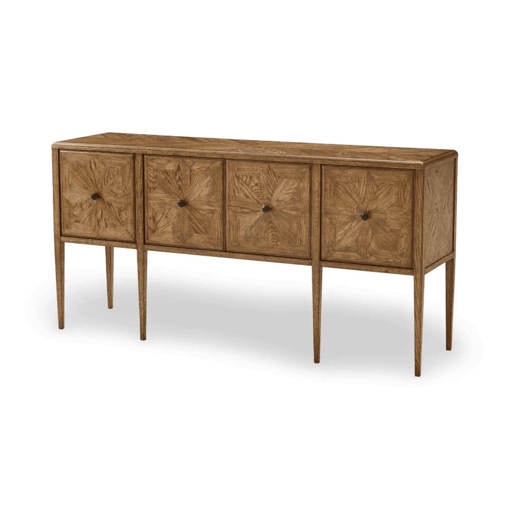 Nova Four Door Rectangular Credenza, Dawn