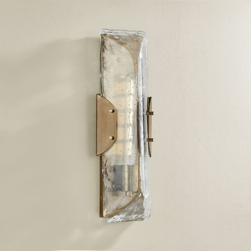 Nordic Wall Sconce, Patina Brass