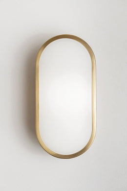 Phoebe Flush Mount 10" - Aged Brass