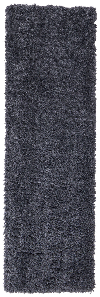 Darian Modern Solid Black Area Rug (2'6" x 8')