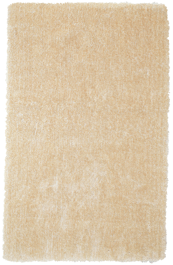 Marbury Modern Solid Ivory Tan Area Rug (2' x 3'4")