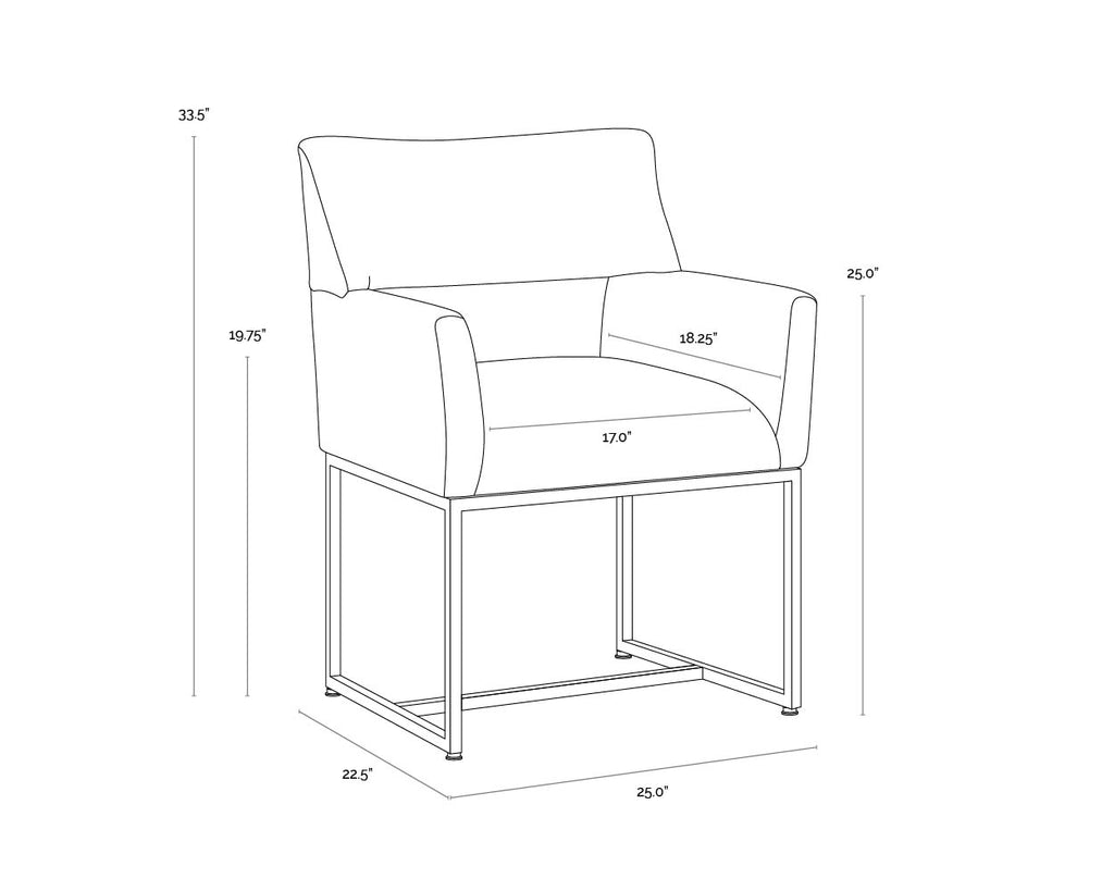 Greco Dining Armchair