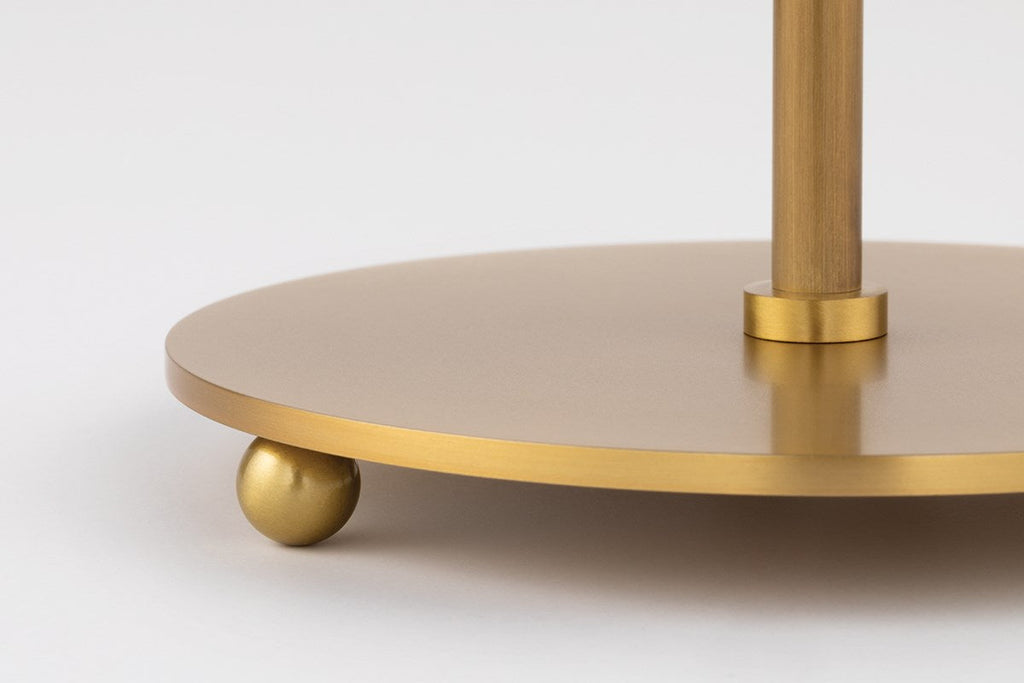 Lupe Table Lamp - Aged Brass