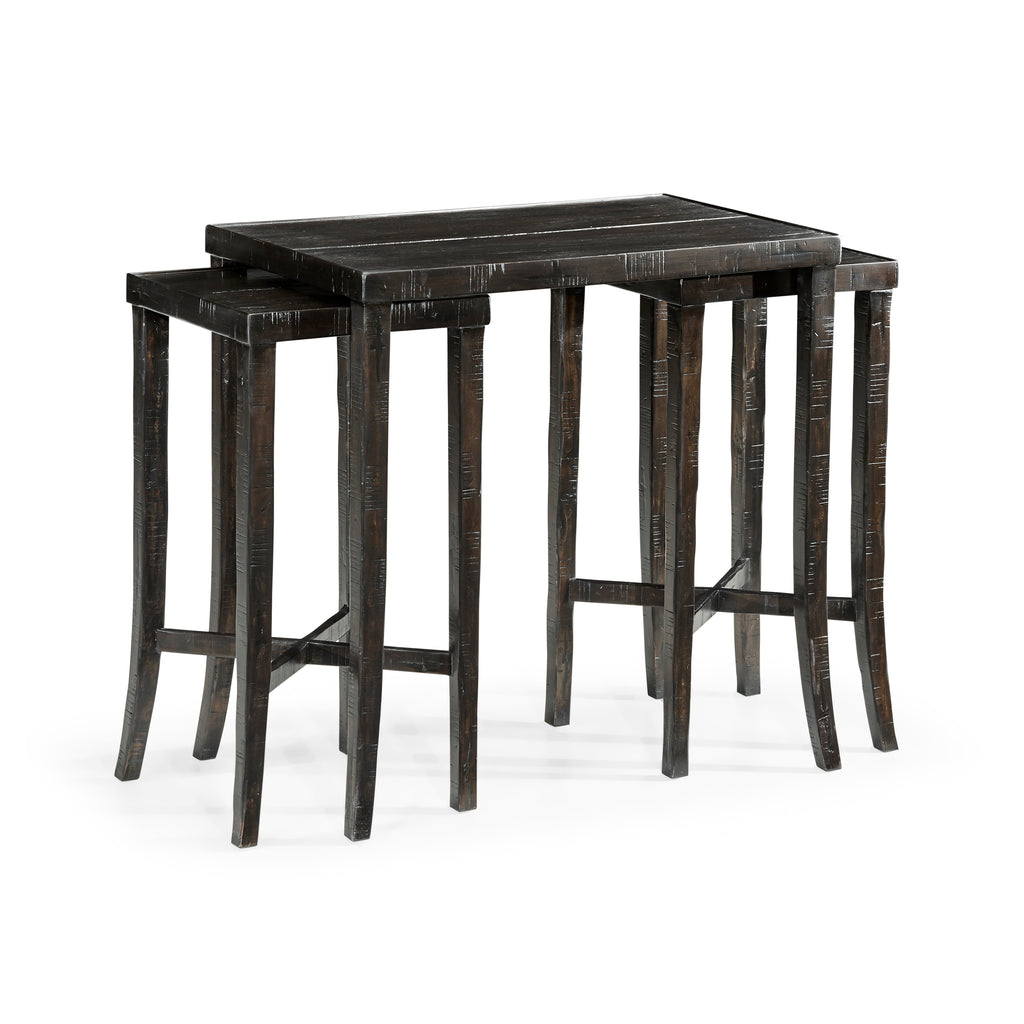 Casual Accents Dark Ale Nesting Accent Tables