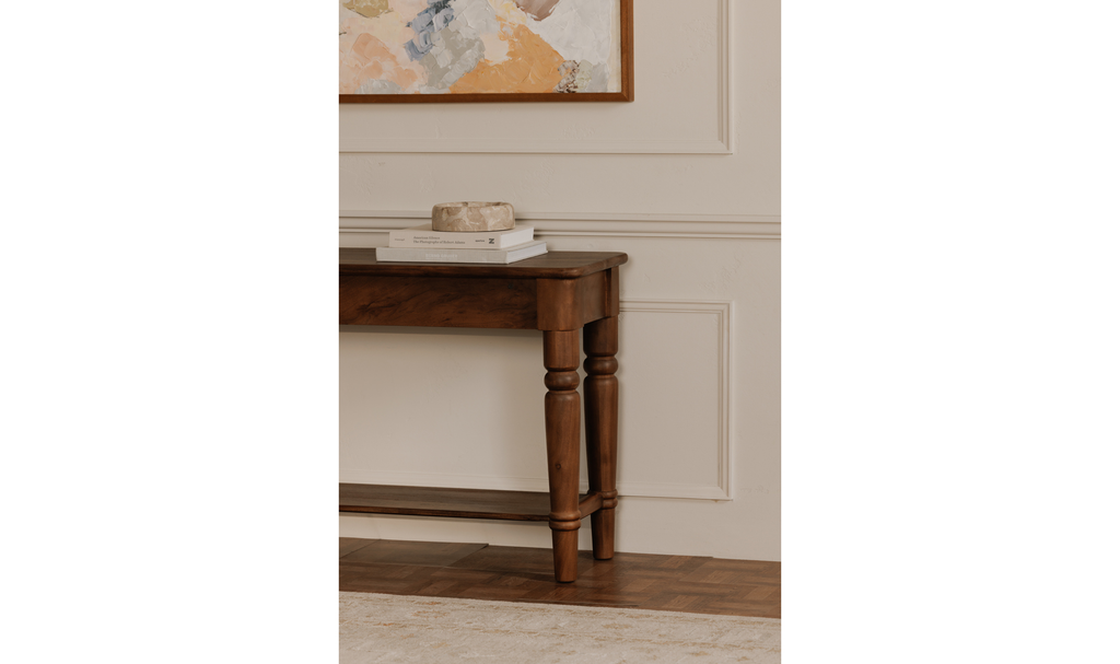 Russet Console Table Brown