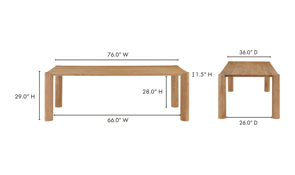 Post Dining Table