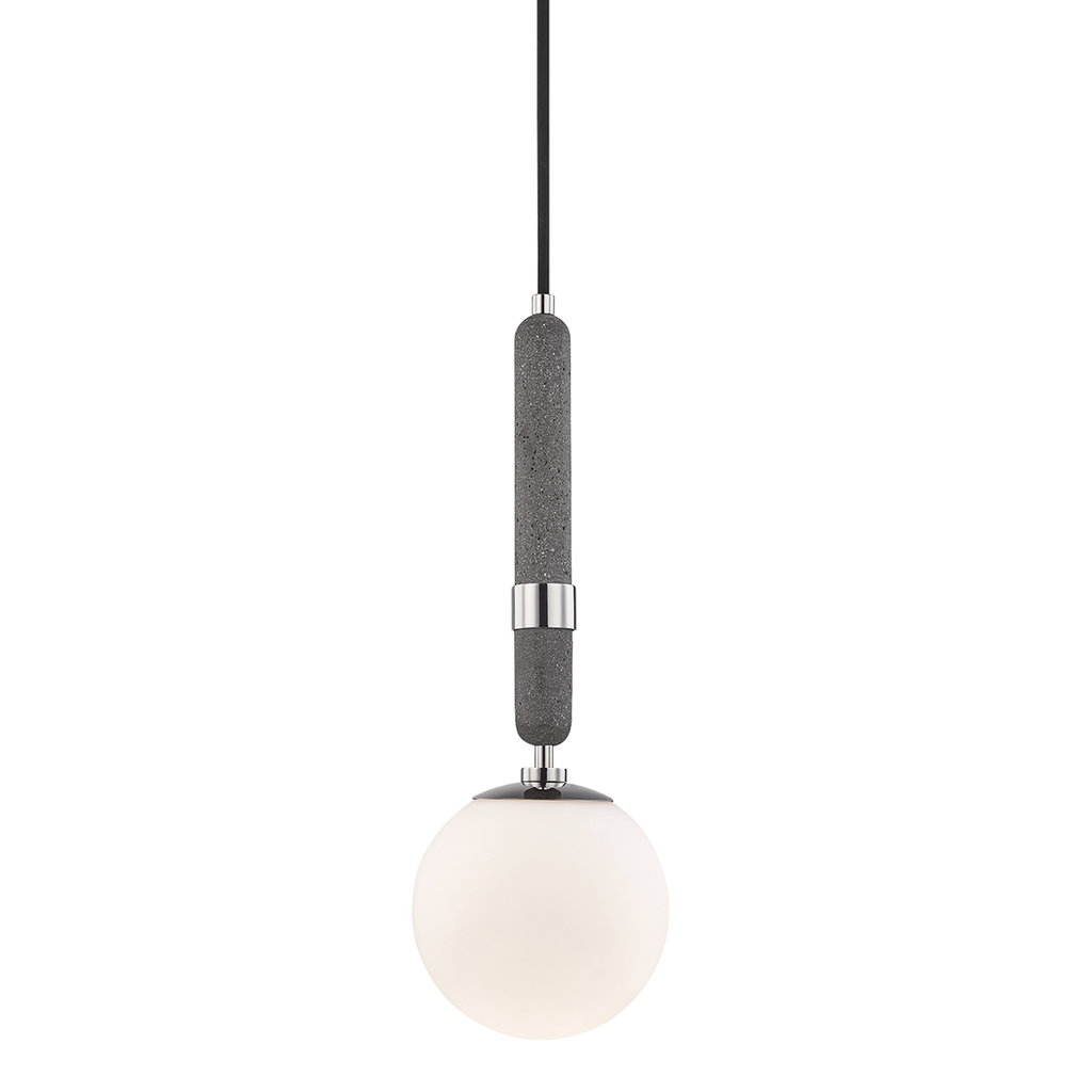 Brielle Pendant 20" - Polished Nickel