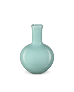 Celadon Straight Neck Vase