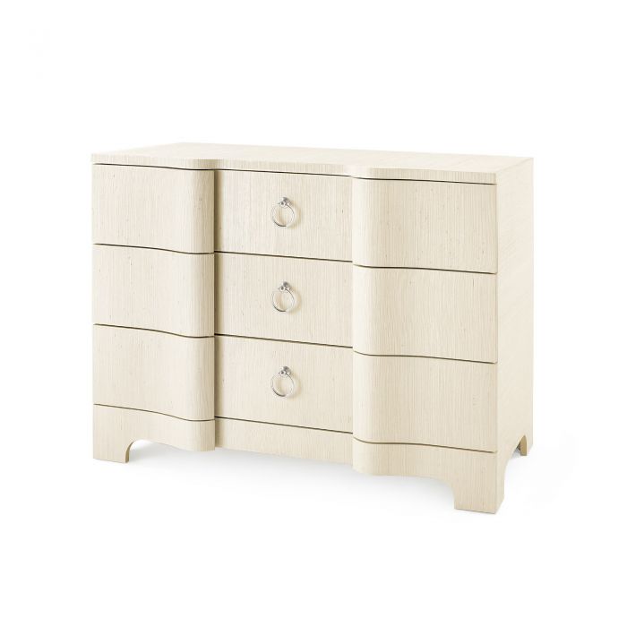 Bardot Large 3 - Drawer- Canvas Cream