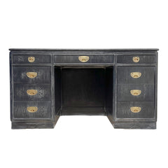 "Bentley" Drexel Cerused Executive Desk