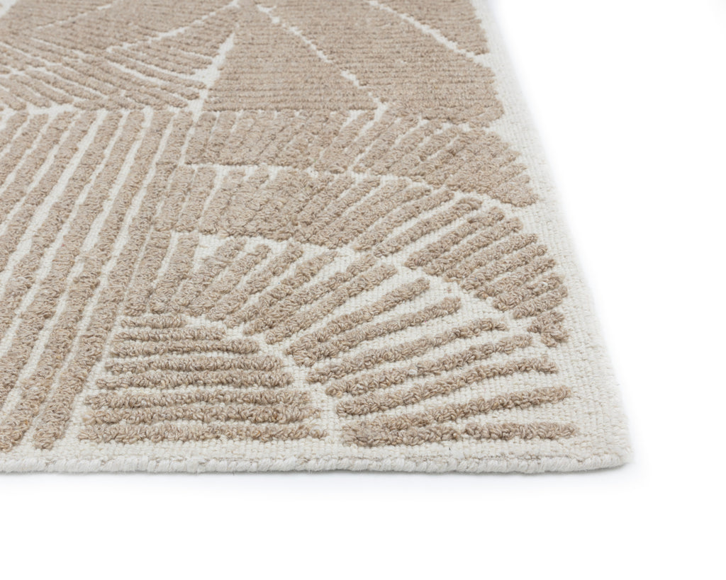 Corinthia Hand-Woven Rug - Ivory/Beige