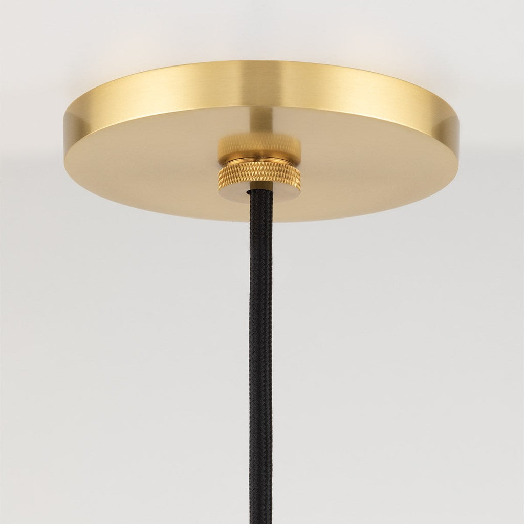 Stella Semi Flush 10" - Aged Brass