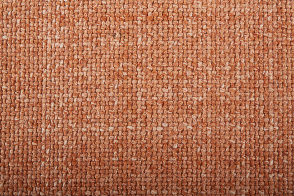 Naples Transitional Solid Orange Area Rug (5' x 8')