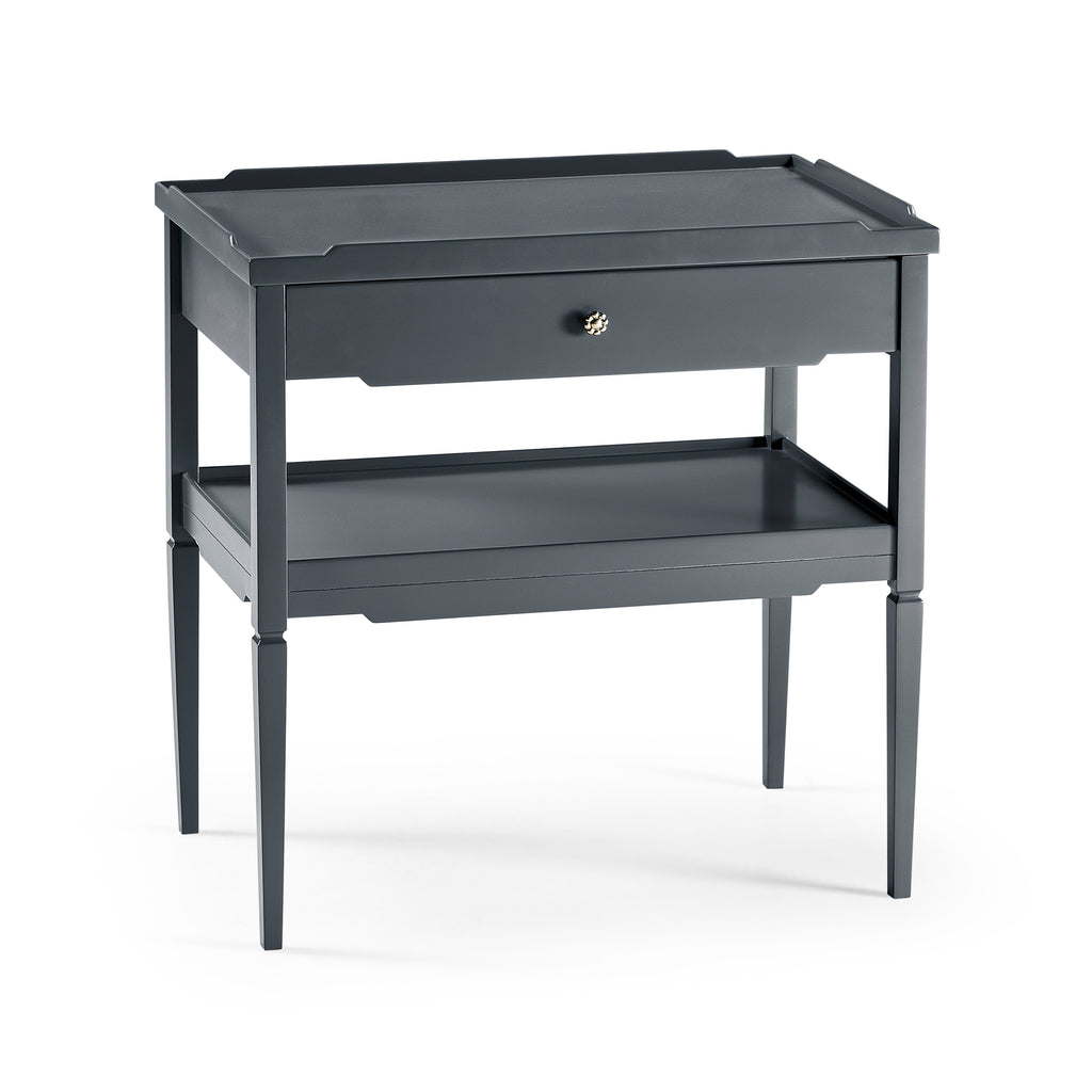 Reimagined Remanence Large Blue Side Table