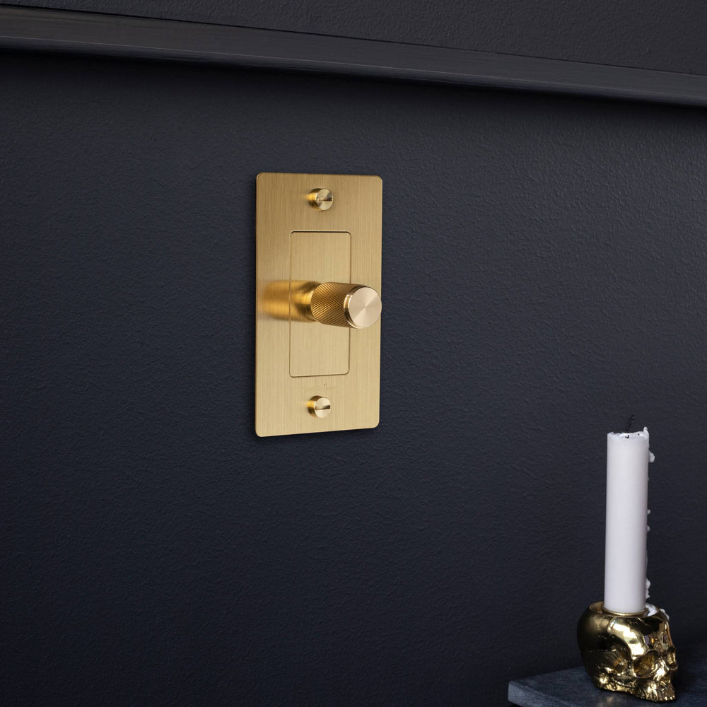 1G Dimmer, LED, Cross